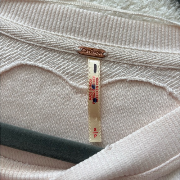 Free People Eleanor Layered Sweatshirt Minidress - Picture 3 of 3